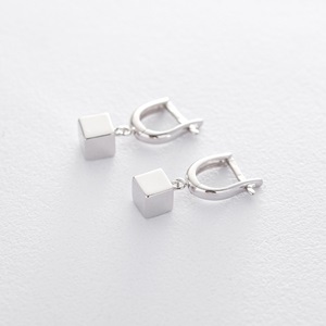 золотые серьги без камней украина Mono