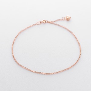 браслет на ногу золото Mono