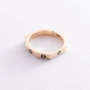Кольцо в желтом золоте "Love" Кольцо в желтом золоте "Love" - Ювелирные изделия Mono
