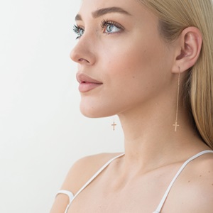 сережки протяжки Mono