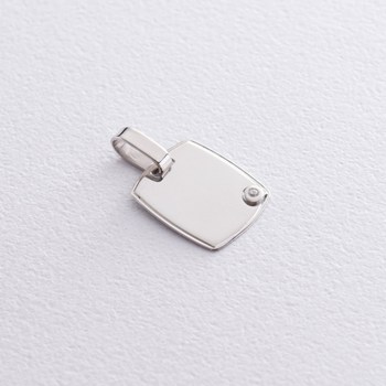 Серебряный кулон для гравировки Серебряный кулон для гравировки - Интернет магазин Mono