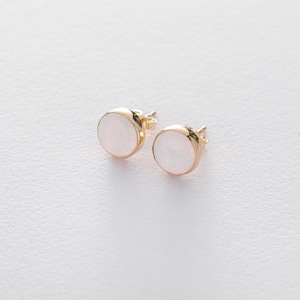 серьги из натуральных камней Mono