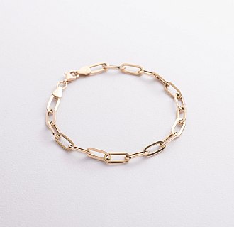 Браслет "Цепочка" в желтом золоте б05641