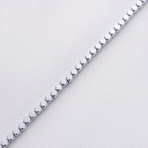 Браслет "Кубики" (белое золото) mini б05463 8