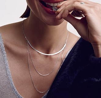 Кольцо "Veronica" в белом золоте к07520 №23