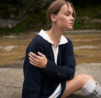 Серьга - каффа 