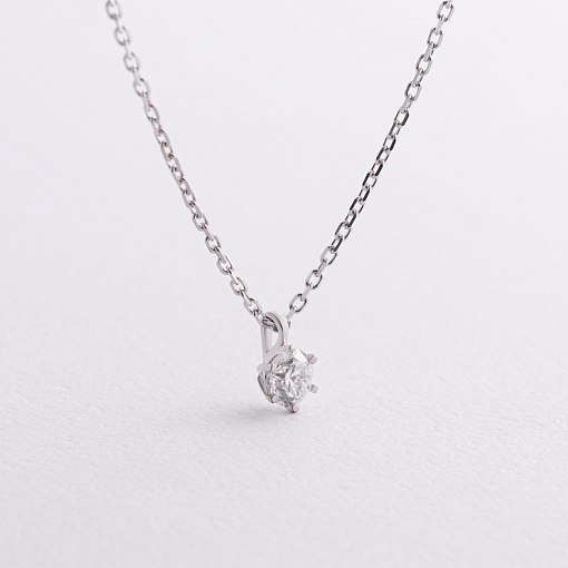 Золоте кольє з діамантами 743091121