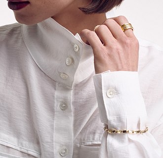 Кольцо "Gina" в желтом золоте к07391 №36