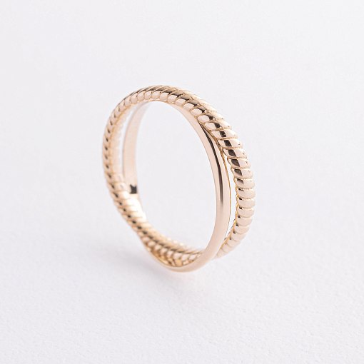 Кольцо "Yasmine" в желтом золоте к07554