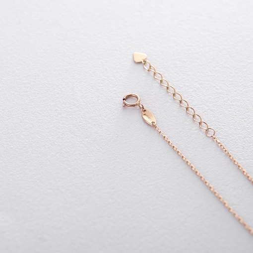 Кольє Весна в червоному золоті кол01427 2