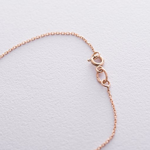 Золоте кольє для гравіювання кол01572 2