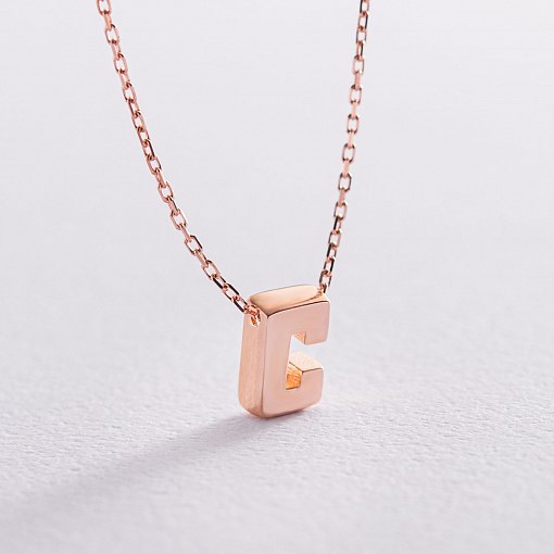 Кольє з буквою 