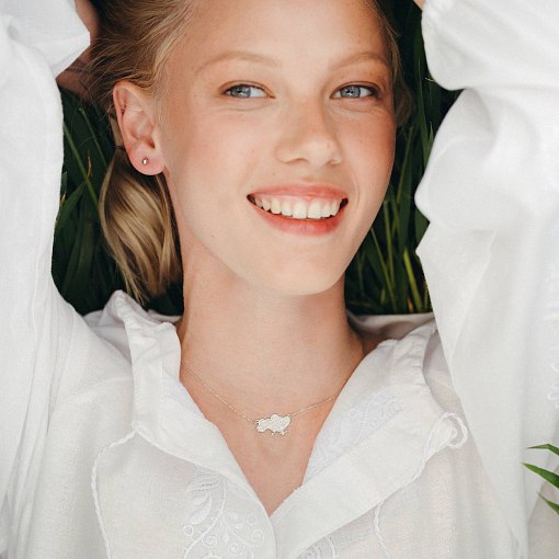 Золотое колье "Украина" с бриллиантами 125431121 4