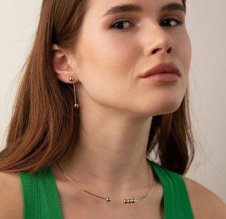 Золоті сережки 