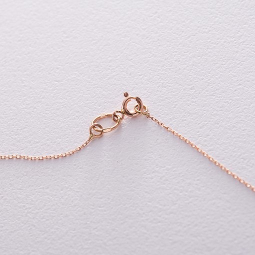 Кольє Місяць в червоному золоті кол01185 4