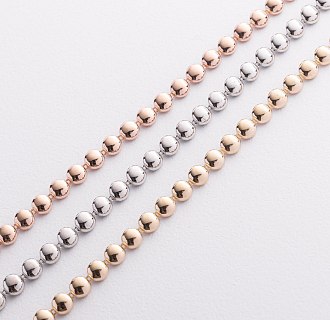 Браслет "Gloria" в желтом золоте б05780 №3