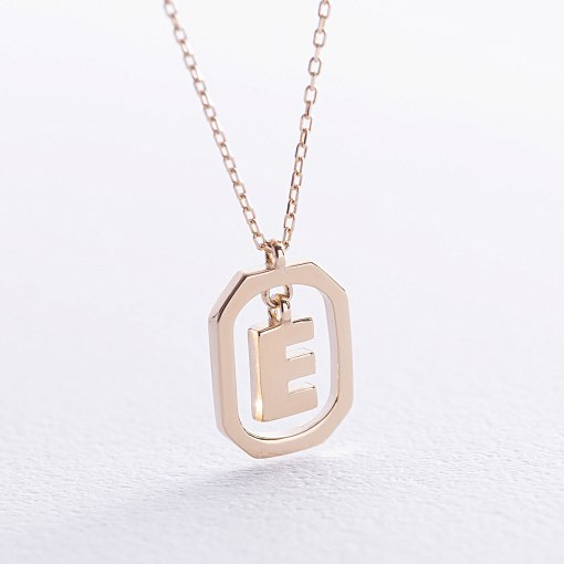 Кольє з літерою 