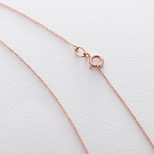 Кольє з оніксом в червоному золоті кол01416 3