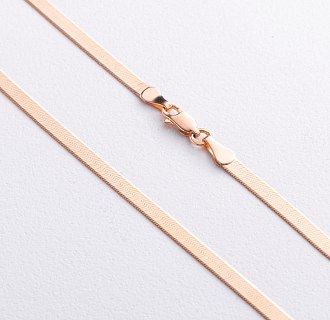 Колье "Наоми" в красном золоте (снейк) ц00514-4,0 №3