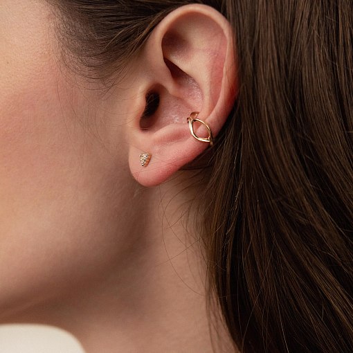 Каффа "Лея" в желтом золоте с07678 4