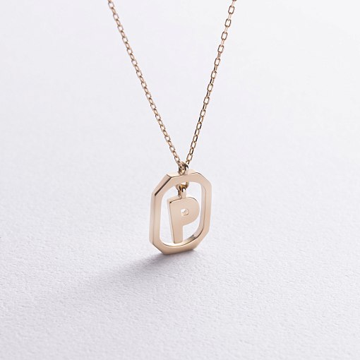 Кольє з літерою 