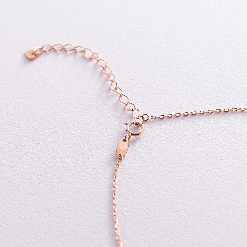 Золотое колье "Змея" кол02053 5