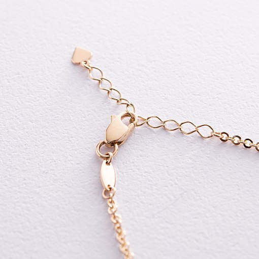 Браслет в желтом золоте (возможна гравировка) б05202 6