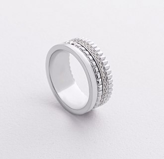Золотое кольцо "Sharon" с фианитами к08247 №2