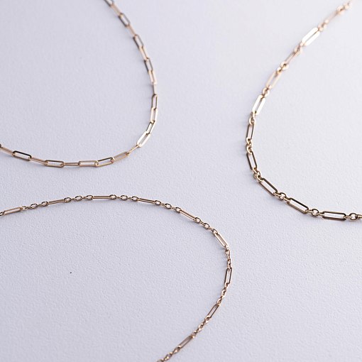 Кольє - ланцюжок в жовтому золоті кол02386 2