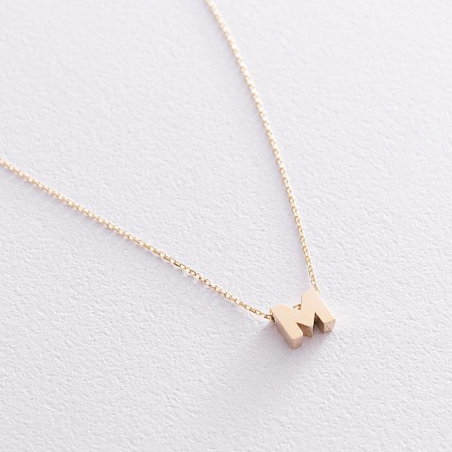 Кольє з буквою 