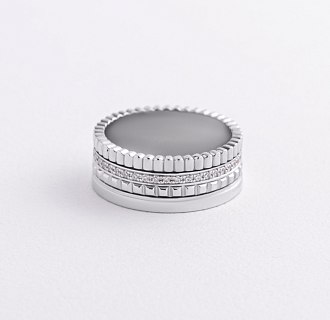 Золотое кольцо "Sharon" с фианитами к08247