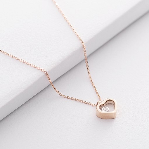 Золоте кольє Таємна любов кол01461