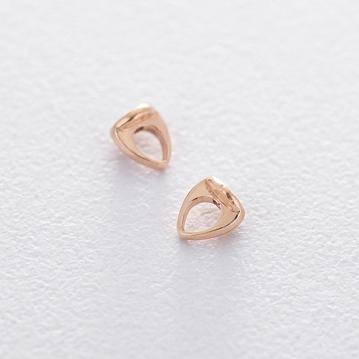 Серьги-пусеты За океаном с02599 2