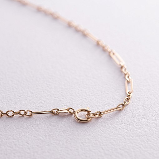 Кольє - ланцюжок в жовтому золоті кол02386 8