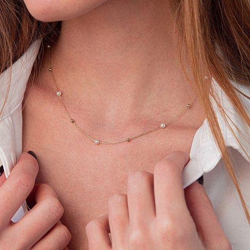 Золоте кольє 