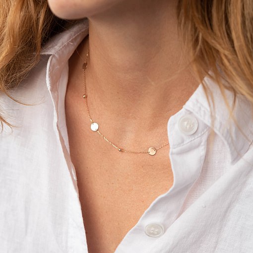 Золоте кольє 