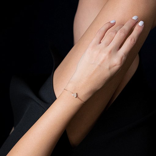 Подвійний золотий браслет 