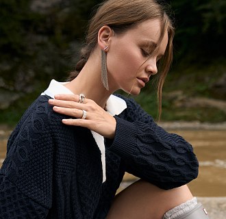 Серьга - каффа 