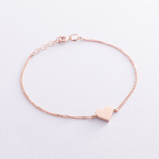 Подвійний золотий браслет 