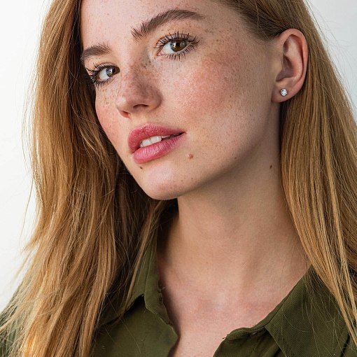 Серьги-пусеты Акцент с06233 2