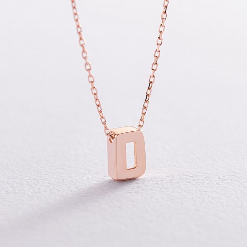 Кольє з буквою 