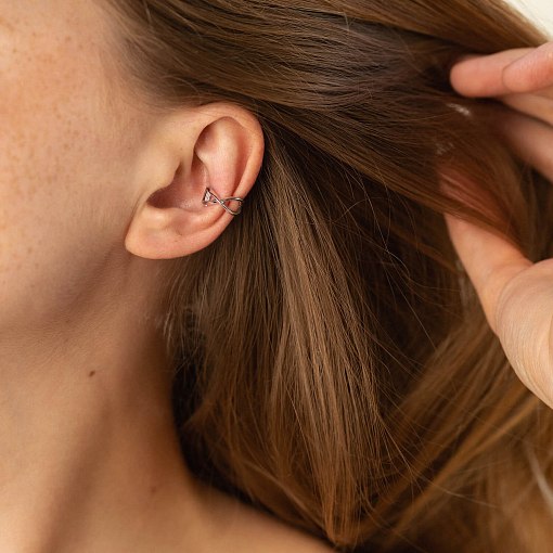 Каффа "Лея" в белом золоте с07758 2