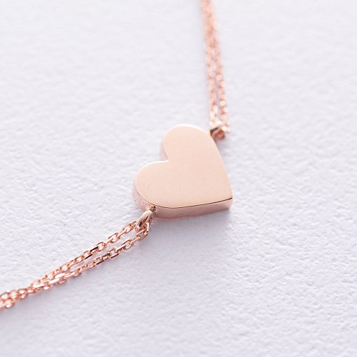 Подвійний золотий браслет 