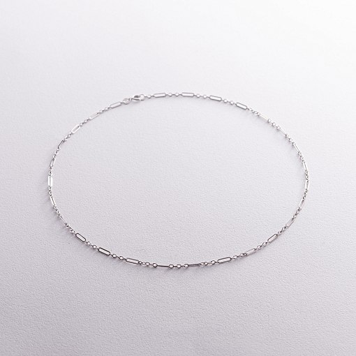 Кольє - ланцюжок в білому золоті кол02387 3