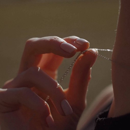 Золоте кольє - краватка 