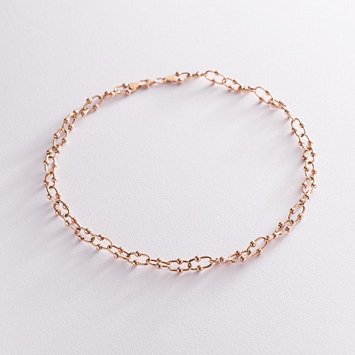 Колье "Фантазия" в красном золоте кол01913