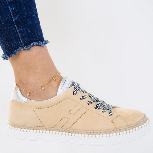 Золотой браслет Романс на ногу б03645 3