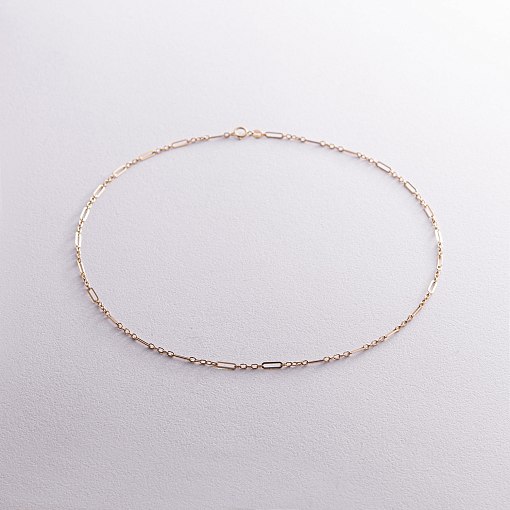 Кольє - ланцюжок в жовтому золоті кол02386 6