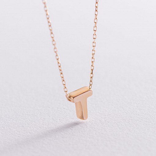 Кольє з буквою 