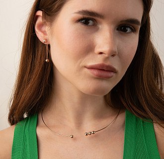 Золоті сережки 